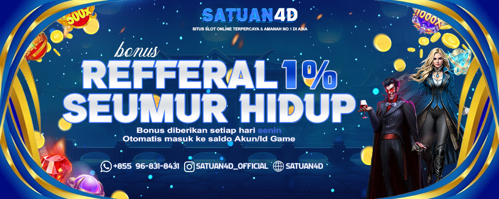 BONUS REFERAL 1%